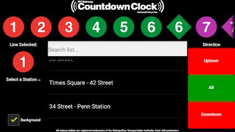 Imagen 2 para NY Subway Countdown Clock