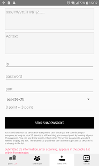 Imagen 0 para Shadowsocks vpn share