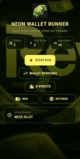 Image 0 for Neon Wallet Runner