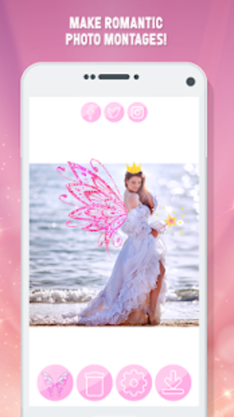 Imagen 0 para Fairy Wings Photo Editor …