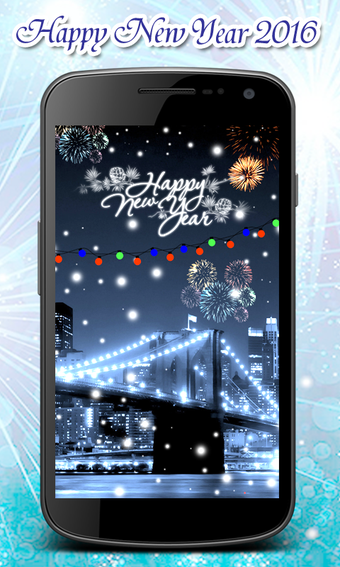 Imagen 1 para New Year Live Wallpaper 2…