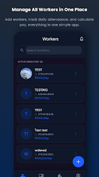 Image 0 for HajriBook - Labour Attend…