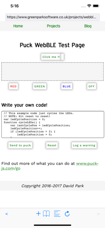 Image 1 for WebBLE