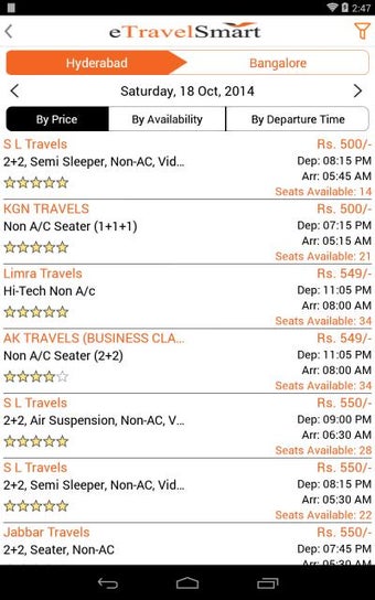 Image 0 for eTravelSmart online bus t…