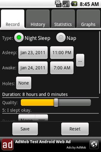 Imagen 2 para Sleepmeter Free