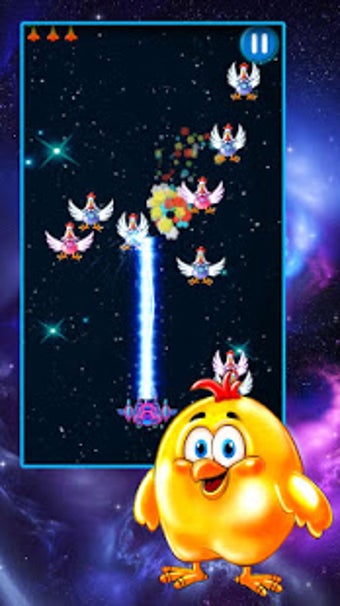 Imagen 1 para Chicken Shooter: Space Sh…