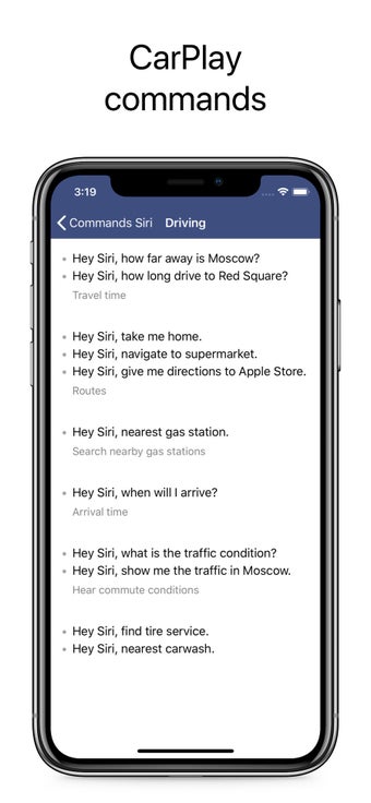 Image 2 for Commands for Siri