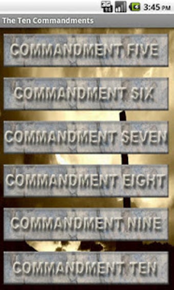 Image 1 for The Bible Ten Commandment…