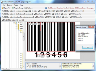Imagen 0 para Bytescout BarCode Reader …