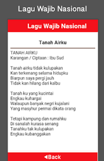 Image 1 for Lagu Wajib Nasional Indon…