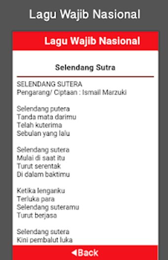 Image 2 for Lagu Wajib Nasional Indon…