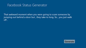Imagen 1 para Facebook Status Generator…