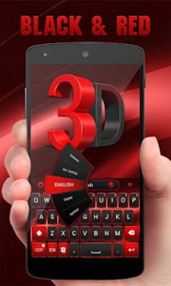 Image 1 for 3D Black and Red GO Keybo…