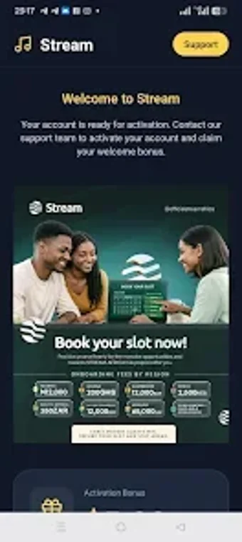 Imagen 0 para Stream Africa and Earn