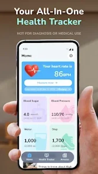 Image 0 for HeartSense-HealthTracker