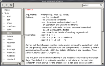 Image 1 for Gretl for Fedora