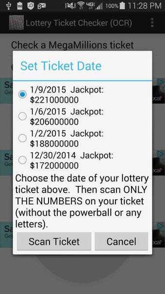 Image 1 for Lottery Ticket Checker (S…