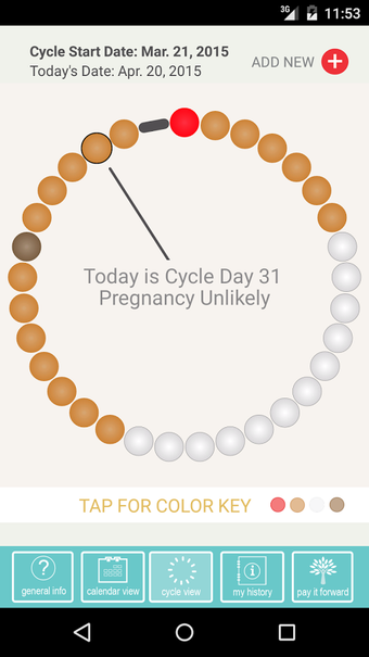Imagen 3 para CycleBeads Period & Ovula…