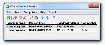 Image 0 for Wake-On-LAN Sender