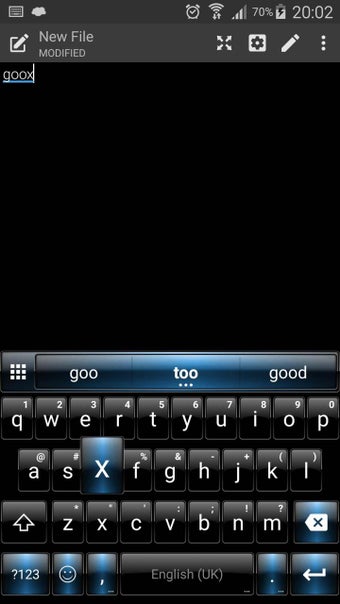 Image 3 for Dusk BlackBlue Emoji Keyb…