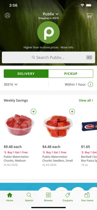 Image 1 for Publix Delivery
