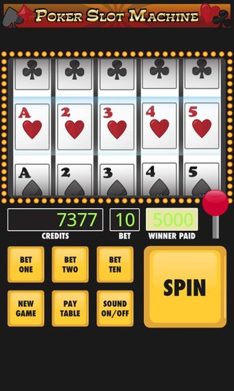 Imagen 2 para Poker Slot Machine