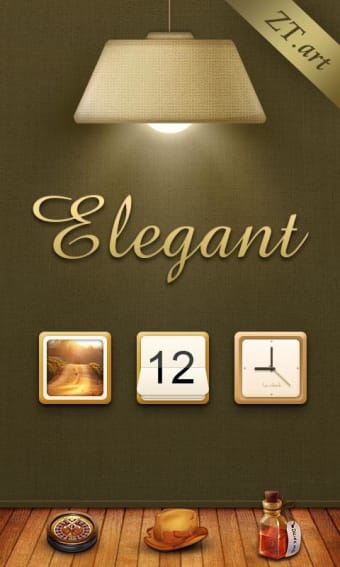 Image 1 for Elegant GO LauncherTheme