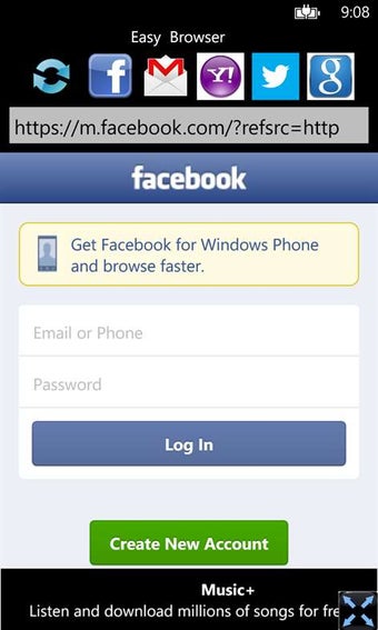 Imagen 0 para Easy Browser for Windows …