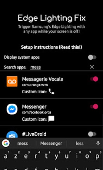 Imagen 2 para Edge Lighting fix for All…