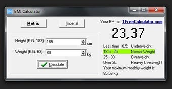 Image 0 for BMI Calculator
