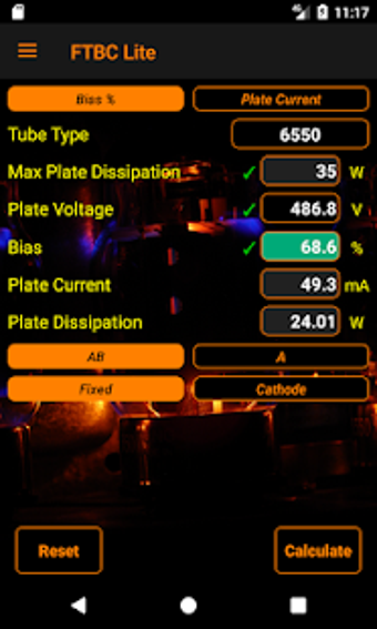 Imagen 3 para Freedom Tube Bias Calcula…