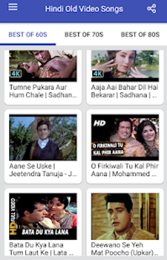 Image 1 for Hindi Old Songs Video