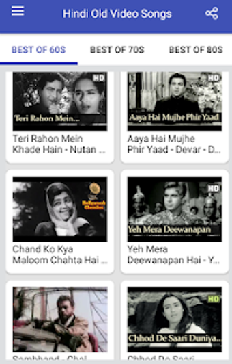 Image 0 for Hindi Old Songs Video