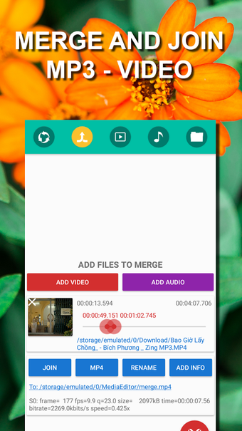 Imagen 2 para MP3 Video Converter Cutte…