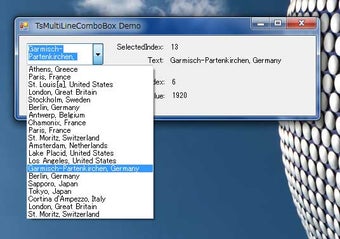 Image 0 for TsMultiLineComboBox for W…