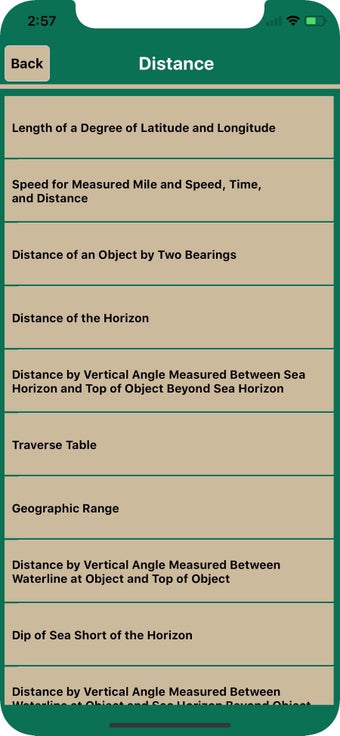 Image 2 for Nautical Calculator Plus