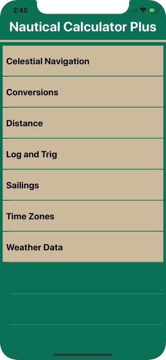 Image 0 for Nautical Calculator Plus