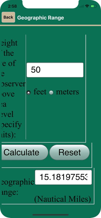 Image 1 for Nautical Calculator Plus