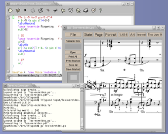 Image 1 for LilyPond Beta for Linux (…