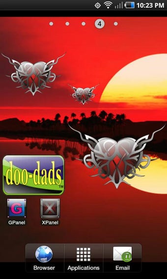Imagen 0 para Tribal Heart Doo-Dad