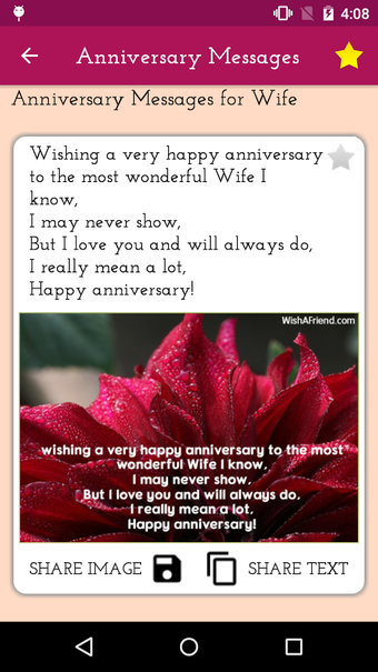 Image 1 for Wedding Anniversary Messa…