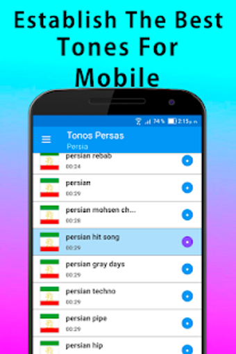 Image 0 for Iranian music ringtones
