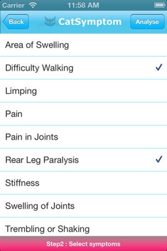 Imagen 2 para Cat Symptom Checker
