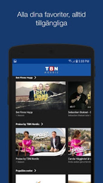 Image 0 for TBN Nordic Play