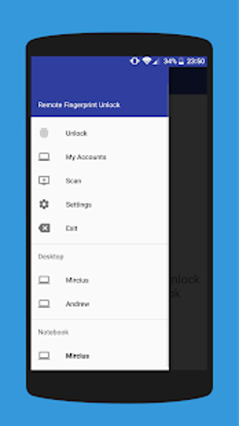 Image 0 for Remote Fingerprint Unlock