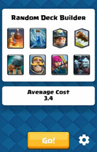 Imagen 0 para Random Deck for Clash Roy…
