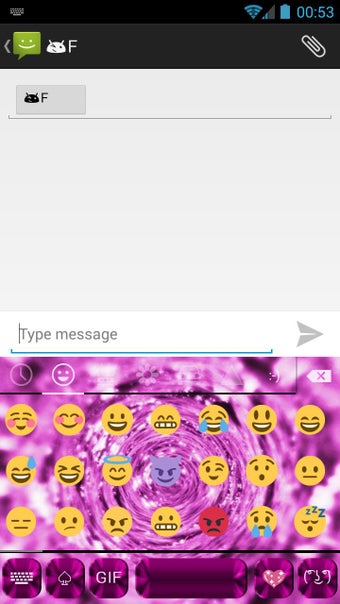 Imagen 0 para Shading Pink Emoji Keyboa…