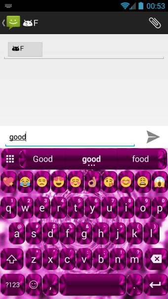 Imagen 3 para Shading Pink Emoji Keyboa…