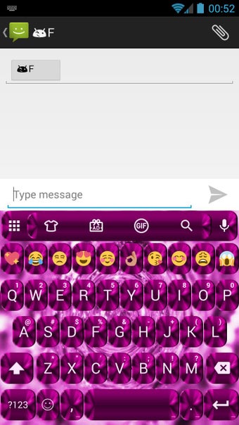 Imagen 2 para Shading Pink Emoji Keyboa…