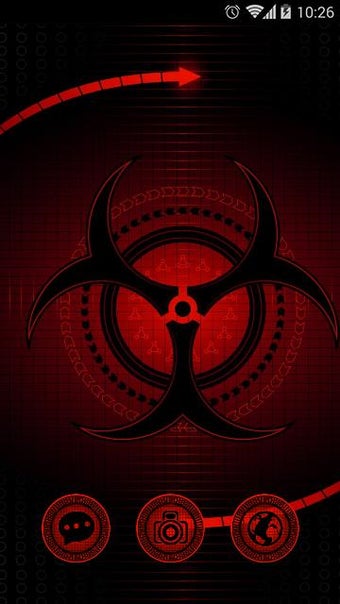 Imagen 0 para Abstract Red C Launcher T…
